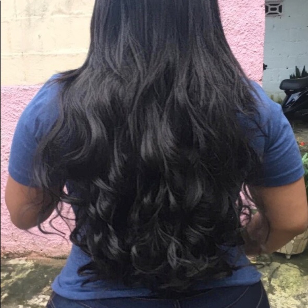 5 PC synthetic clip ins 20 inches